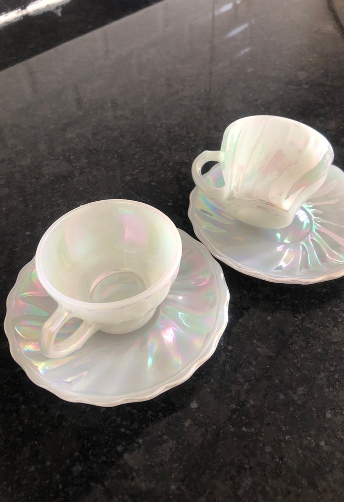 İnci Parlak Beyaz 2'li Fincan - Görsel 2