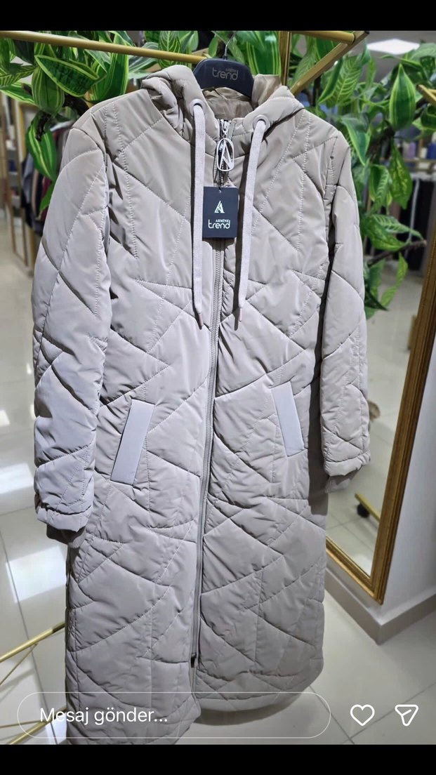 Armine marka
Bej Kapüşonlu Fermuarlı Kadın Ceket - Görsel 3