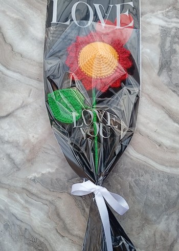 örgü çiçek - Görsel 3