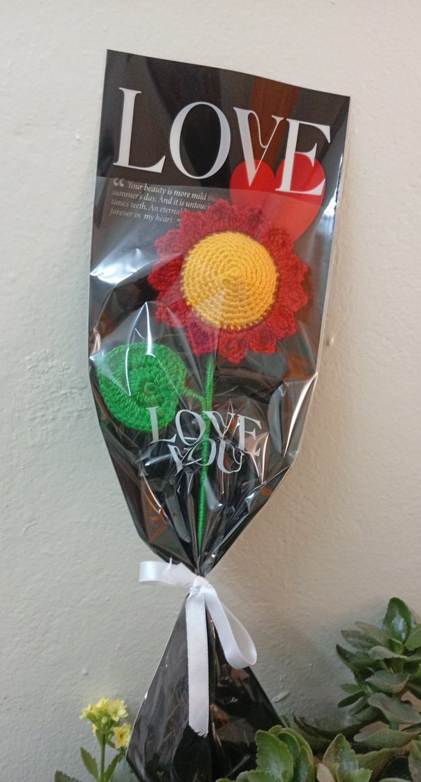 örgü çiçek - Görsel 2