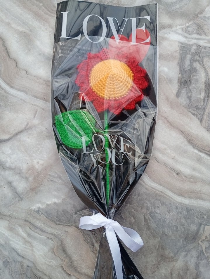 örgü çiçek - Görsel 5