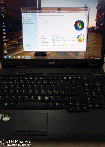 Acer Dizüstü Bilgisayar çift çekirdekli 4 GB RAM 160 GB HDD - Görsel 6