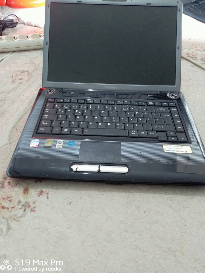 Toshiba dizüstü bilgisayar Laptop - Görsel 5