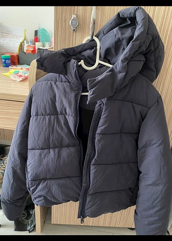 Mango Kapüşonlu Puff Mont - Görsel 2