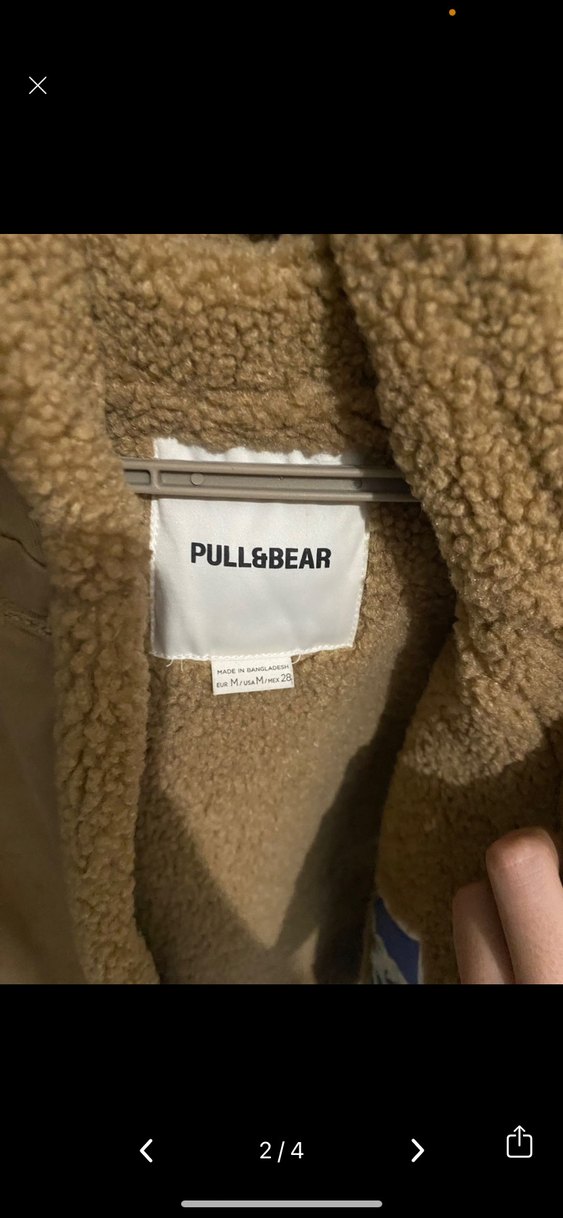 PB Düğmeli Bej Kadın Midi Ceket - Görsel 3