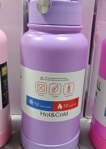 Yeşil Çift Katmanlı Vakumlu Termos - Görsel 14