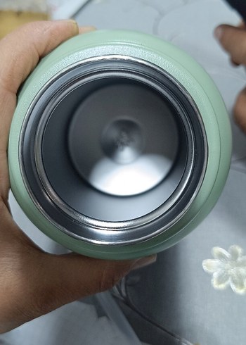 Yeşil Çift Katmanlı Vakumlu Termos - Görsel 5