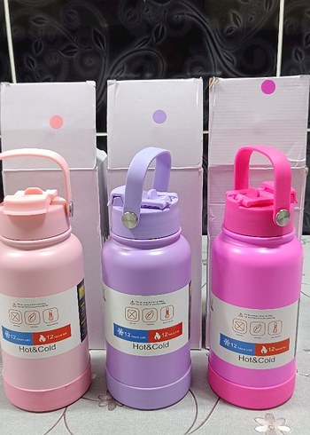 Yeşil Çift Katmanlı Vakumlu Termos - Görsel 11