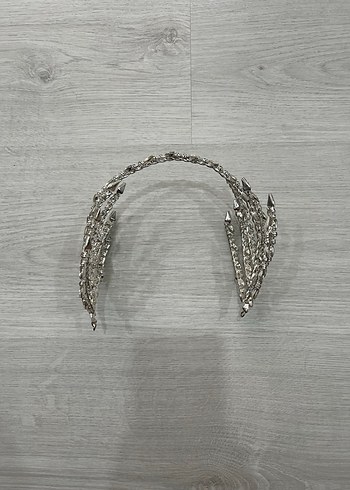 Gelin Tacı Helen model Zirkon taşlı - Görsel 6