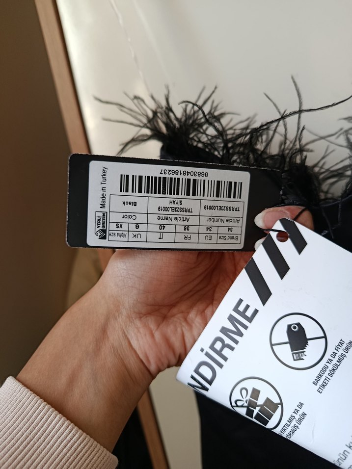 Siyah Straplez Drapeli Mini Kokteyl Elbisesi - Görsel 5