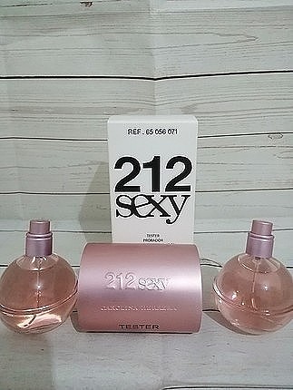 carolina herrera 212 sexy women bayan tester parfüm 