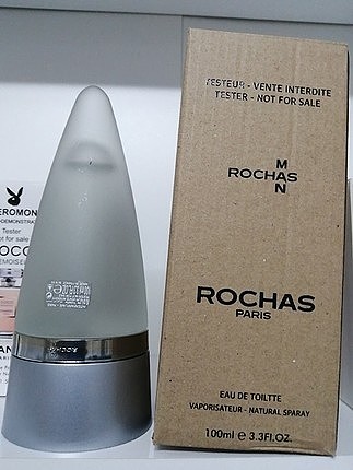 rochas man 100ml erkek tester parfüm 