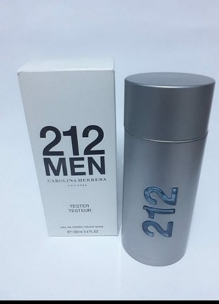 Carolina Herrera 212 men 100ml erkek tester parfüm