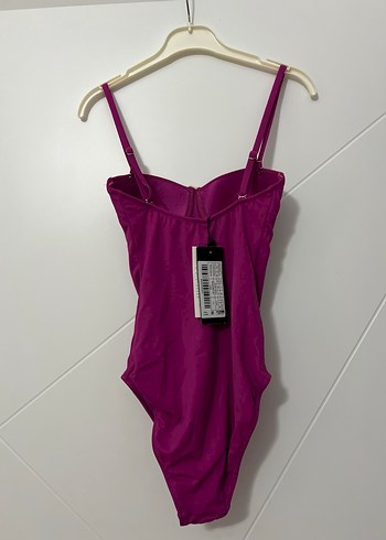 Etiketli İnce askılı Mayo - Görsel 4