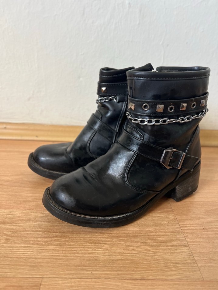 Kadın Siyah Bot - Görsel 4