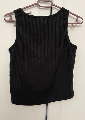 Siyah Zincir Detaylı Baskılı Hamile Tişörtü - Görsel 3