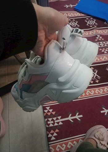 Pastel Renkli Kadın Spor Ayakkabı - Görsel 3