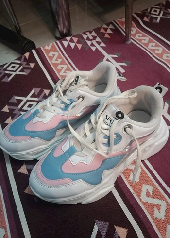 Pastel Renkli Kadın Spor Ayakkabı - Görsel 6