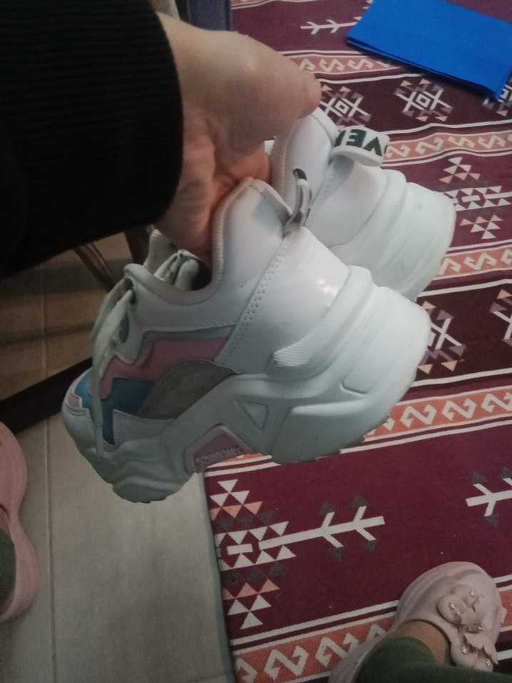 Pastel Renkli Kadın Spor Ayakkabı - Görsel 3