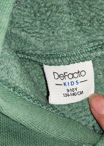 DF Yeşil Cepli Erkek Çocuk Sweatshirt - Görsel 2