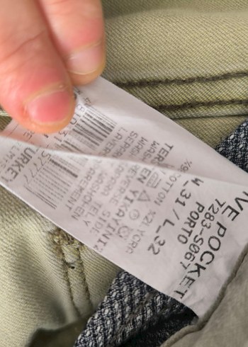 Erkek haki pantolon - Görsel 2