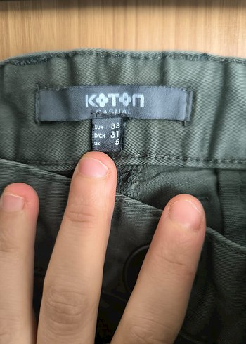 Erkek yeşil Normal Kesim Pantolon - Görsel 2