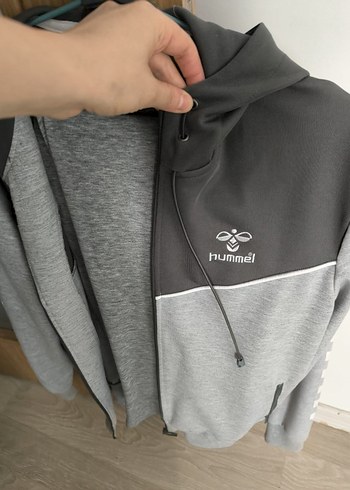 Gri Hummel eşofman takımı - Görsel 2