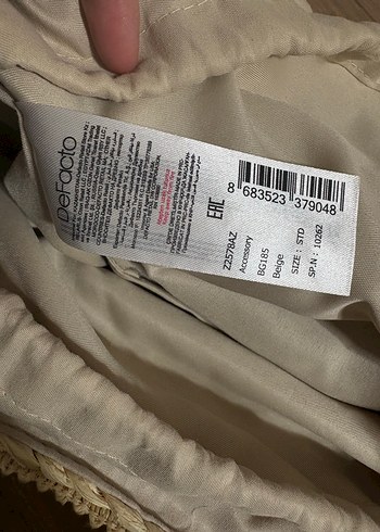 Püsküllü Bej Örgü Bohem Kadın Çanta - Görsel 4