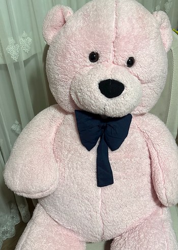 Pembe Peluş Ayı Oyuncak - Görsel 2