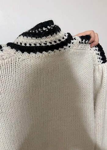 Mudo Boğazlı Örgü Kazak - Görsel 2