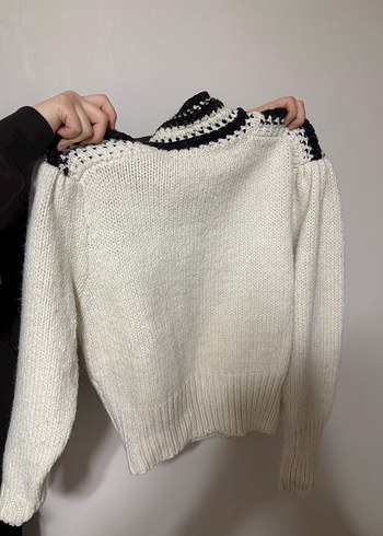 Mudo Boğazlı Örgü Kazak - Görsel 3