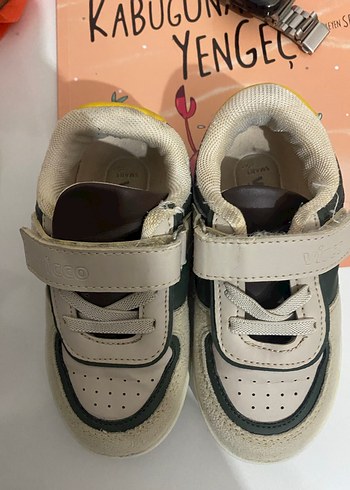 Kahverengi Yılan Desenli Erkek Çocuk Spor Ayakkabı - Görsel 2