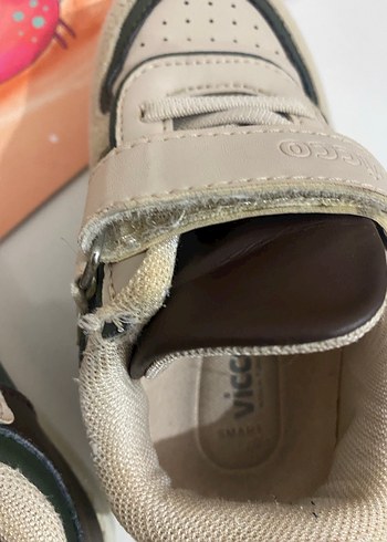 Kahverengi Yılan Desenli Erkek Çocuk Spor Ayakkabı - Görsel 4