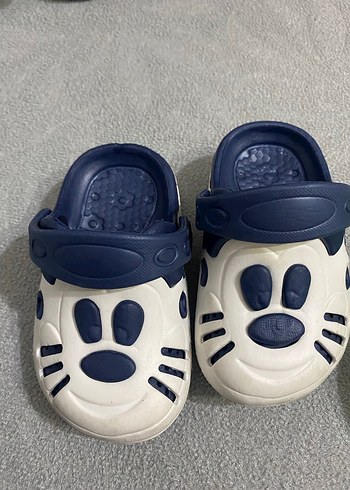 Erkek bebek Spor Sandalet Beyaz Gri Velcro - Görsel 4