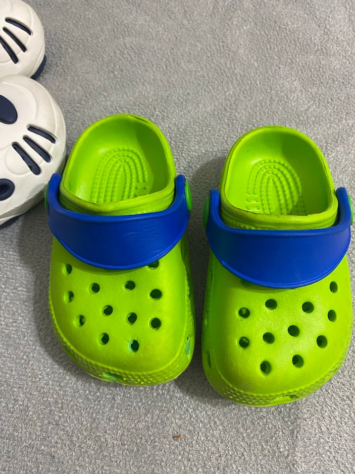 Yeşil  20 numara çocuk terliği - Görsel 2