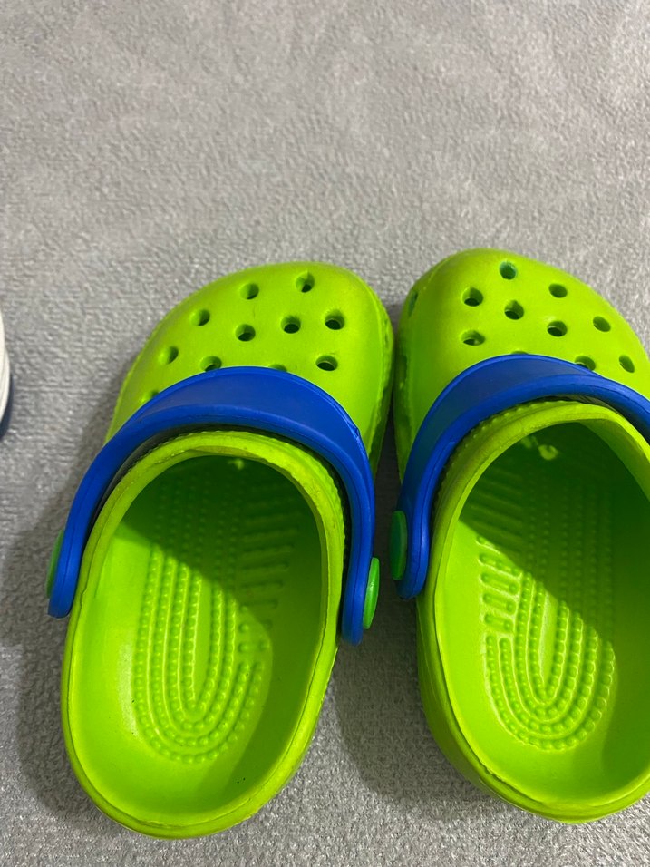 Yeşil  20 numara çocuk terliği - Görsel 3