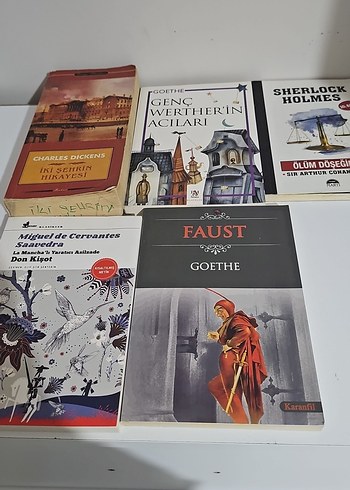 Klasik Edebiyat Seti: Faust, Werther, Don Kişot, İki - Görsel 2