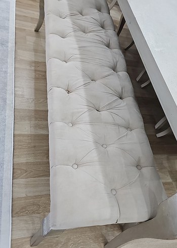 Beyaz Mermer Görünümlü Dekoratif Masa - Görsel 3