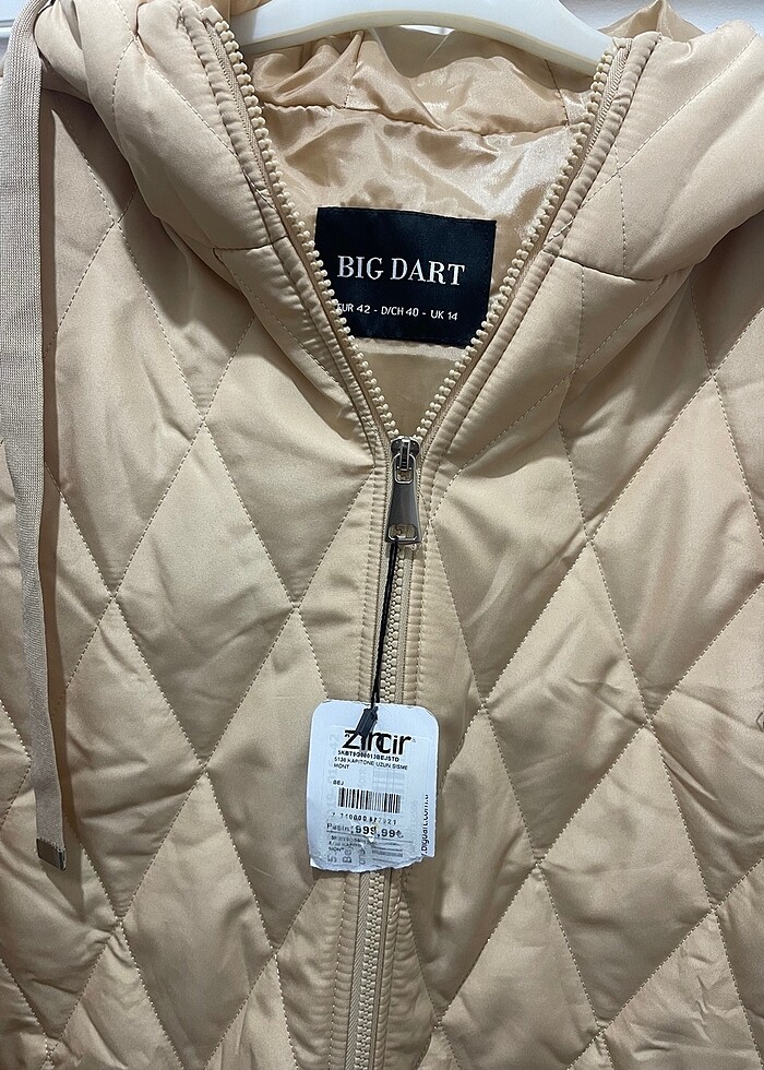 Big dart şişme mont - Görsel 4