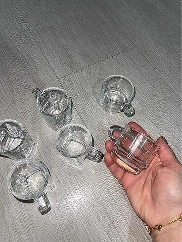 6 lı cam fincan - Görsel 3