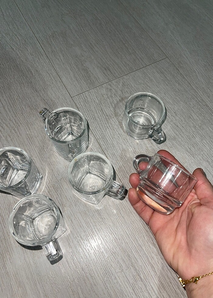 6 lı cam fincan - Görsel 3
