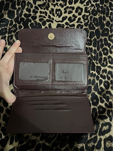 Bordo cüzdan - Görsel 2