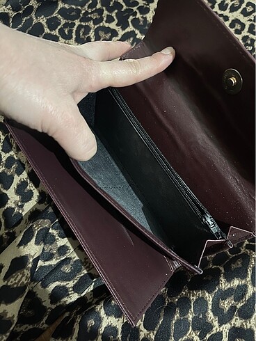 Bordo cüzdan - Görsel 3