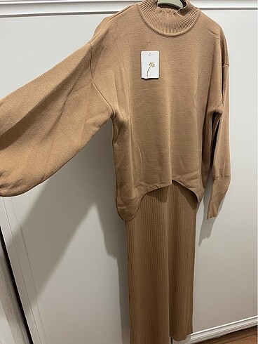 Tesettür triko takım - Görsel 3