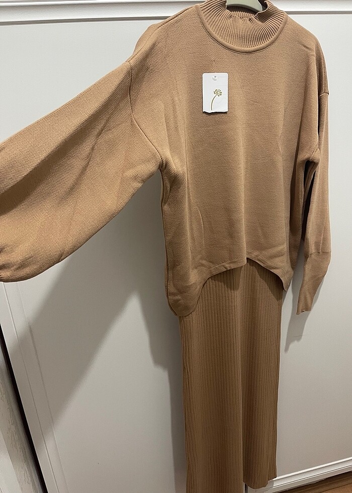 Tesettür triko takım - Görsel 3