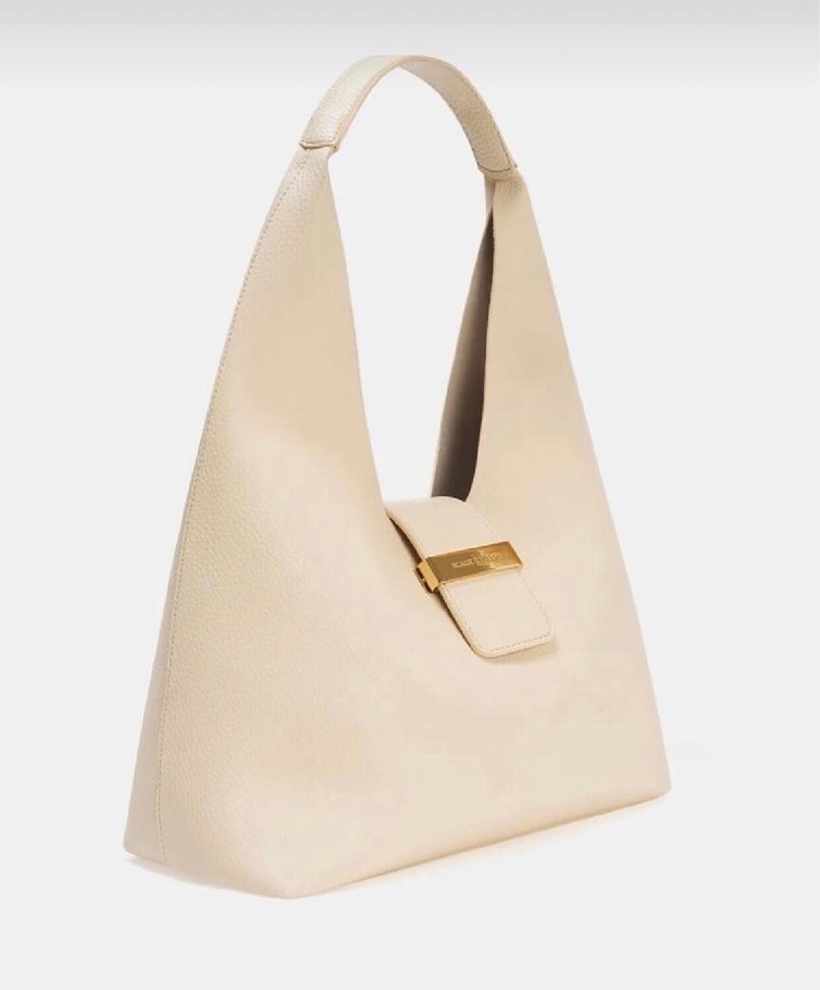 Bej Deri Kadın Çanta - Görsel 2