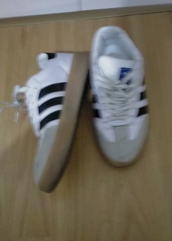 Erkek Beyaz Gri Bağcıklı Spor Ayakkabı - Görsel 2