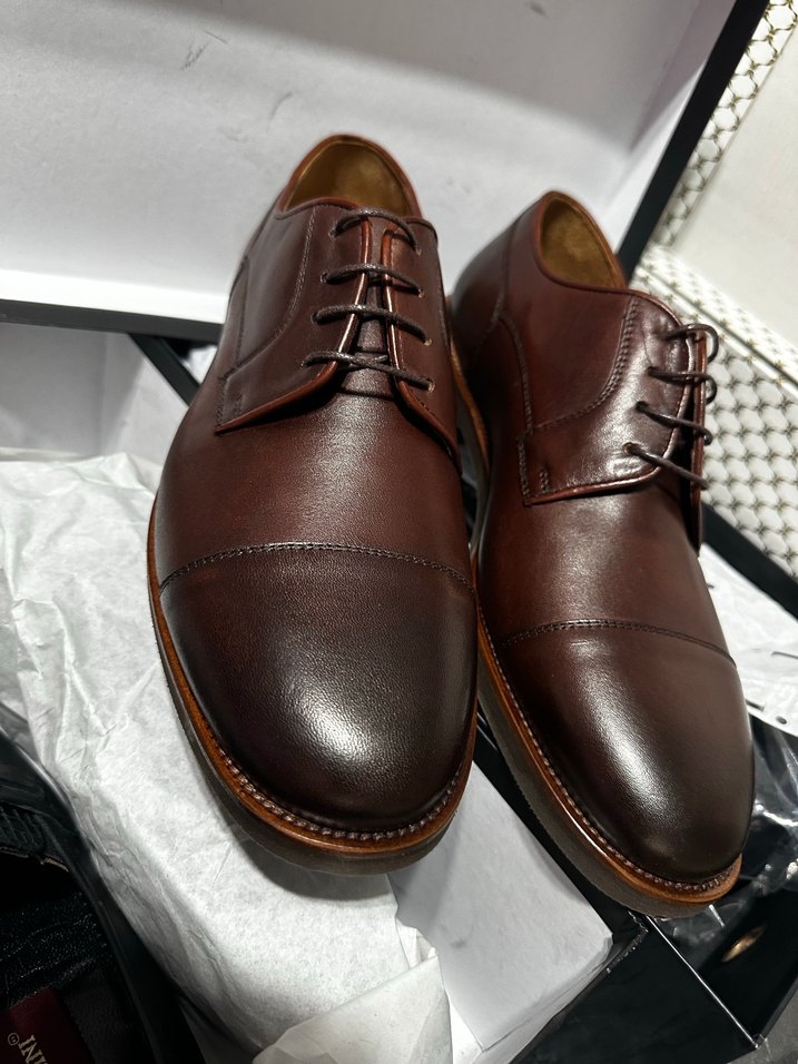 Klasik Erkek Kahverengi 41 Numara Deri Ayakkabı - Görsel 3