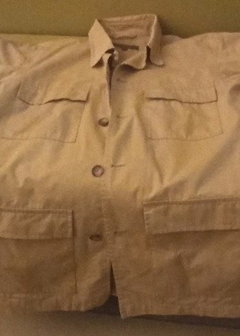 Mudo Düğmeli Bej Erkek mont-ceket - Görsel 3