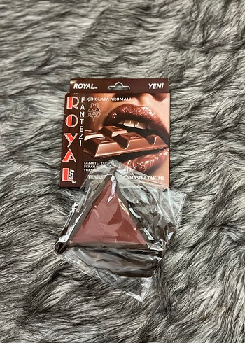 Royal Çikolata Aromalı Kahverengi  yenilebilir iç çamaşır takımı - Görsel 3